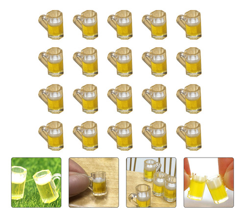 Jarra De Cerveza Mini, Modelo De Simulación, 20 Unidades