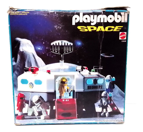 Playmobill Space Vintage Nave Espacial 1980 Playset Espacio