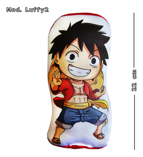 Mini Peluche Almohada Monkey D Luffy One Piece