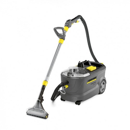 Imagen 2 de 2 de Lava aspiradora industrial De tacho Kärcher Professional Puzzi 10/1 10L gris y amarilla 220V 50Hz/60Hz