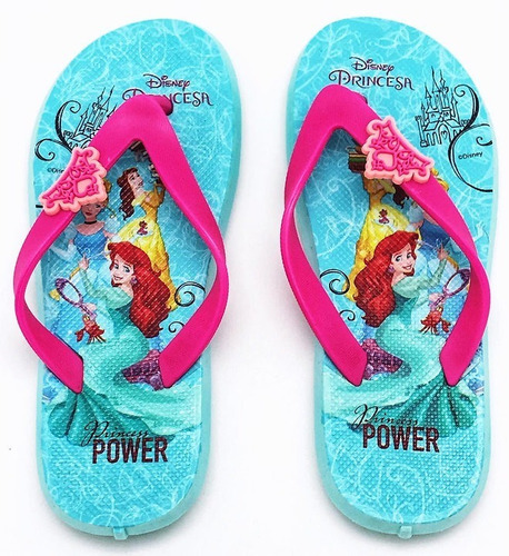 Sandalia Tres Puntadas Princesas Disney Chancla Zapato