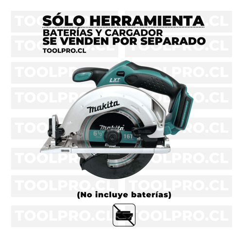 Makita Sierra Circular 6 1/2 Lxt 18v Xss02z Sin Batería