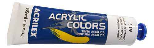 Tinta Acrylic Colors - Branco De Titânio - 319 - 59 Ml
