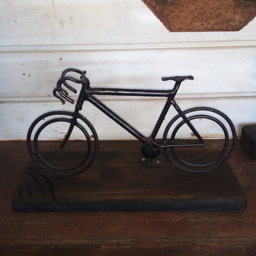 Bicicleta 33.5 Cm Adorno Art.reciclado