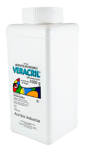 Acrílico Polimero Para Coronas Veracril Autocurado 1kg