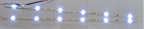 Kit X2 Tiras Led Philips 32phg5813/77 De 6 Leds