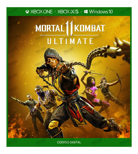 Mortal Kombat 11 Ultimate Xbox One/xbox Series X|s - Código
