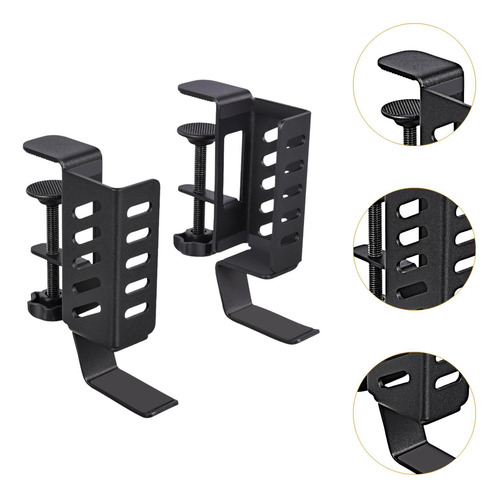 Soporte De Escritorio Para Computadora Portátil, Negro