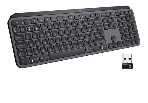 Teclado Wireless Btooth Iluminado Logitech Mx Keys Advanced