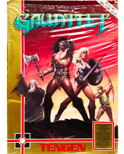 Gauntlet - Tengen - Nintendo Nes