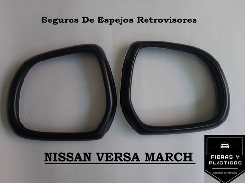 Seguros De Espejos En Fibra De Vidrio Nissan Versa March