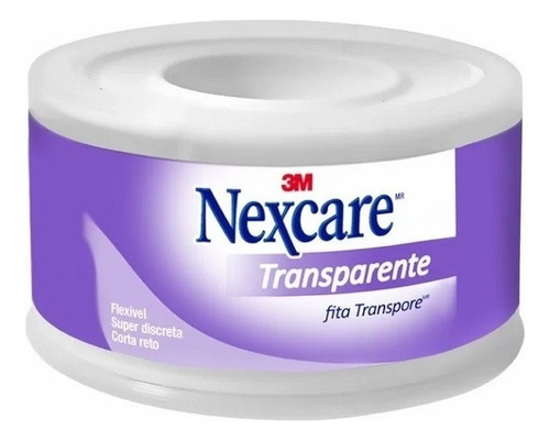 Fita Transpore Nexcare 12mm X 4,5m
