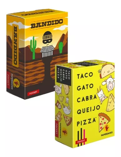 Taco Gato Cabra Queijo Pizza (PaperGames)