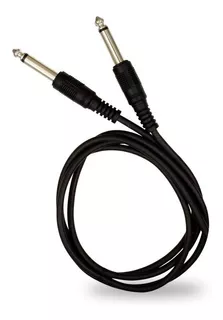 Cable De Audio Profesional Plug A Plug 6.3 Mm De 1.8 Metros