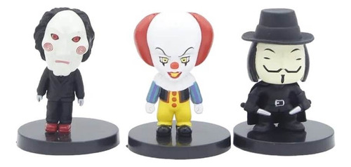 10 Figuras De Accion De Series De Peliculas De Terror Pvc