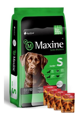 Maxine Senior Super Premium  21 Kg + Salsas Racionya