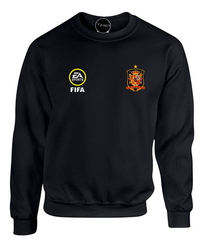 Buzo Saco Crewneck Seleccion España Fc Fifa Ea Sport