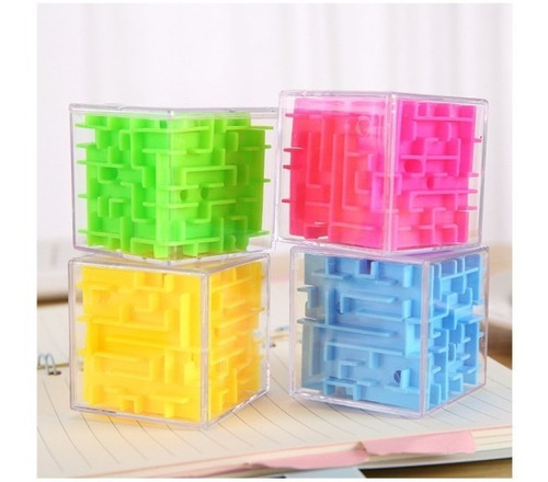 Imagen 1 de 2 de Cubo Laberinto Didactico Para Niños Adultos Ingenio Original