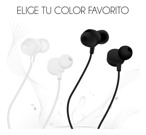Imagen 8 de 10 de Audifonos Manos Libres 3.5mm Sk3 Llamadas Fidelidad Sonido