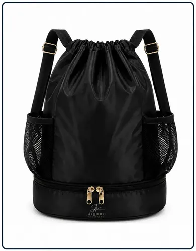Mochila Saco Bolsa Esportiva Multifuncional E Impermeável Academia Unissex JN jáquero novidades Preto