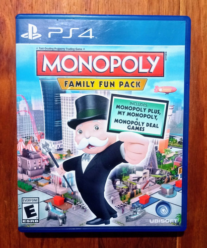 Monopoly Family Fun Pack Ps4 Fisico En Español Buen Estado