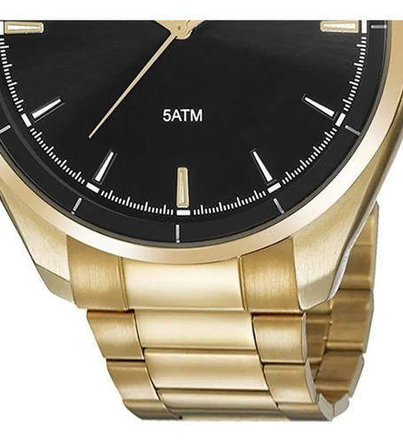 Relógio Masculino Mondaine Dourado 99471gpmvde2