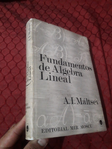 Libro Mir Álgebra Lineal Maltsev