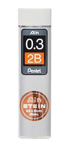 El Plomo Pentel Lápiz Mecánico, Ain Stein, 0,3 Mm, 2b (c273-