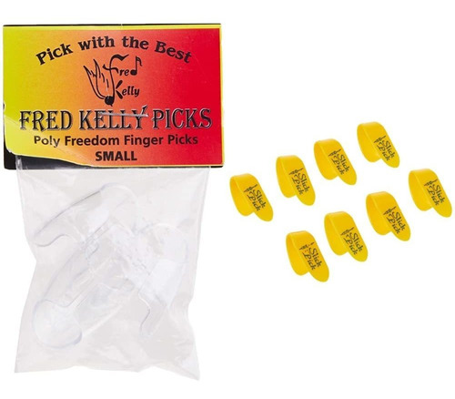 Fred Kelly Picks P7ff-m-3 Poly Freedom Pua Guitarra