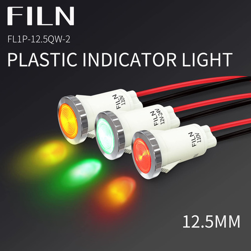 Filn Luz Indicadora Led In Presion) Lampara Señal Piloto