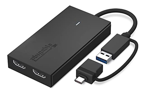 Adaptador Usb 3.0 O Usb C A Hdmi Enchufable Para Monitores D