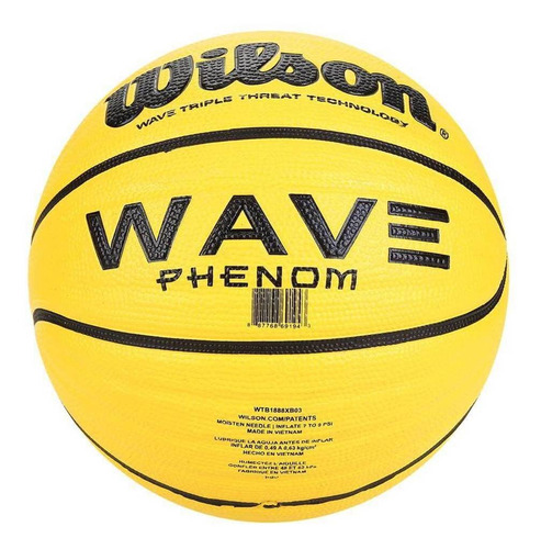 Imagem 2 de 3 de Bola Basquete Wilson Wave Phenom 295 Confira