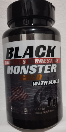 Tribulus Terrestris 1000mg Black Monster (150 Cápsulas) 