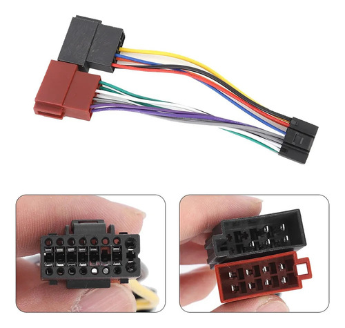Adaptador De Conector De Arnés Hembra Iso Bus De 16 Pines