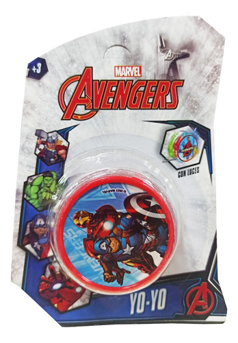 Yoyo Avengers Clasico Juguete Con Luz Original Lelab