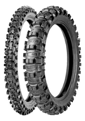 Jogo Pneus Moto Borilli Medium Soft Mx77 80/100-21+110/90-19