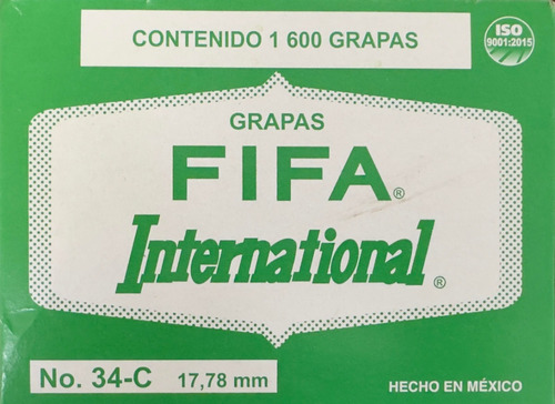 Fifa Grapas 34c 17.78mm 