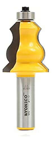 Yonico 16112 Large Cap Cap Standard Molduras Router Bit 1/2-