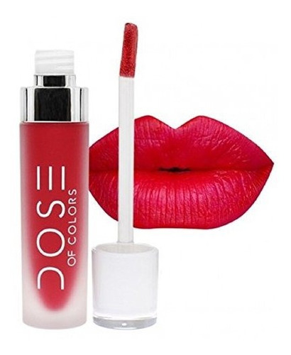 Dosis De Colores Liquidmatte Lipstick Kiss Of Fire