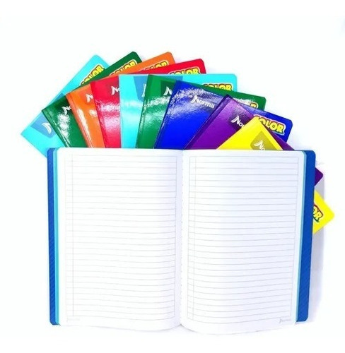 7 Cuaderno Cosido Profesional Norma 100 Hojas Elige Tipo de Rayado RAYA