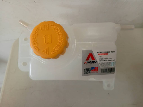 Envase Refrigerante Con Tapa Ancov 96817343 Chevrolet Aveo