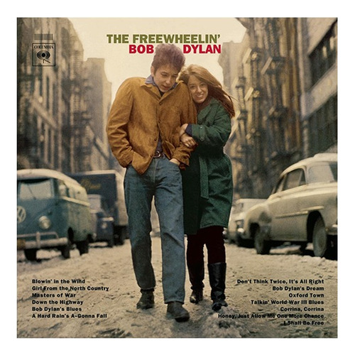 Poster De Bob Dylan The Freewheelin Con Realidad Aumentada 