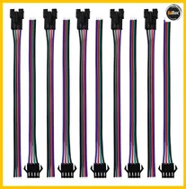 Comprar Conector Rgb Tira Led Macho\u002Fhembra Jst 4 Pines X 10 Pares