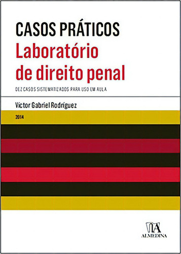 Laboratório De Direito Penal, De Rodríguez Gabriel. Editora Almedina Em Português