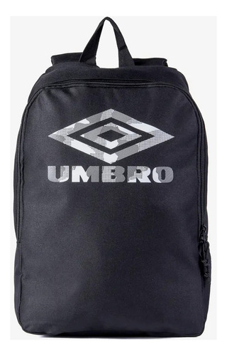 Mochila masculina e feminina Diamond Camo Cor Preto Design Liso 16l Umbro