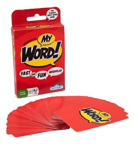 My Word! The Card Game Of Fast And Fun Wordplay - Tamaño D.