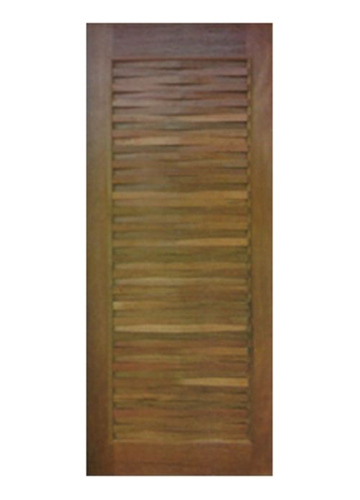 Porta De Madeira Ripada 120x210 Maciça Cedro Arana