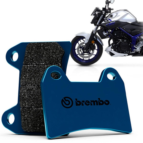 Pastilha Freio Dianteira Yamaha Mt03 16 17 Carbono Cerâmica