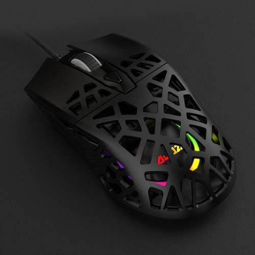 Imagen 5 de 8 de Mouse Gamer Rgb 12.600 Dpi - Ajazz Aj339 Negro