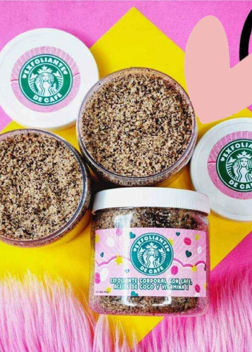 Exfoliante De Café Con Aceite De Coco Y Vitamina E 200 Gr Café, Coco